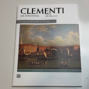 Clementi Six Sonatinas, Op. 36 Paperback book